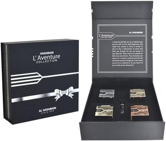 Imagem de Al Haramain L'Aventure – Perfume Masculino Árabe com Fragrância Duradoura - fragrância árabe