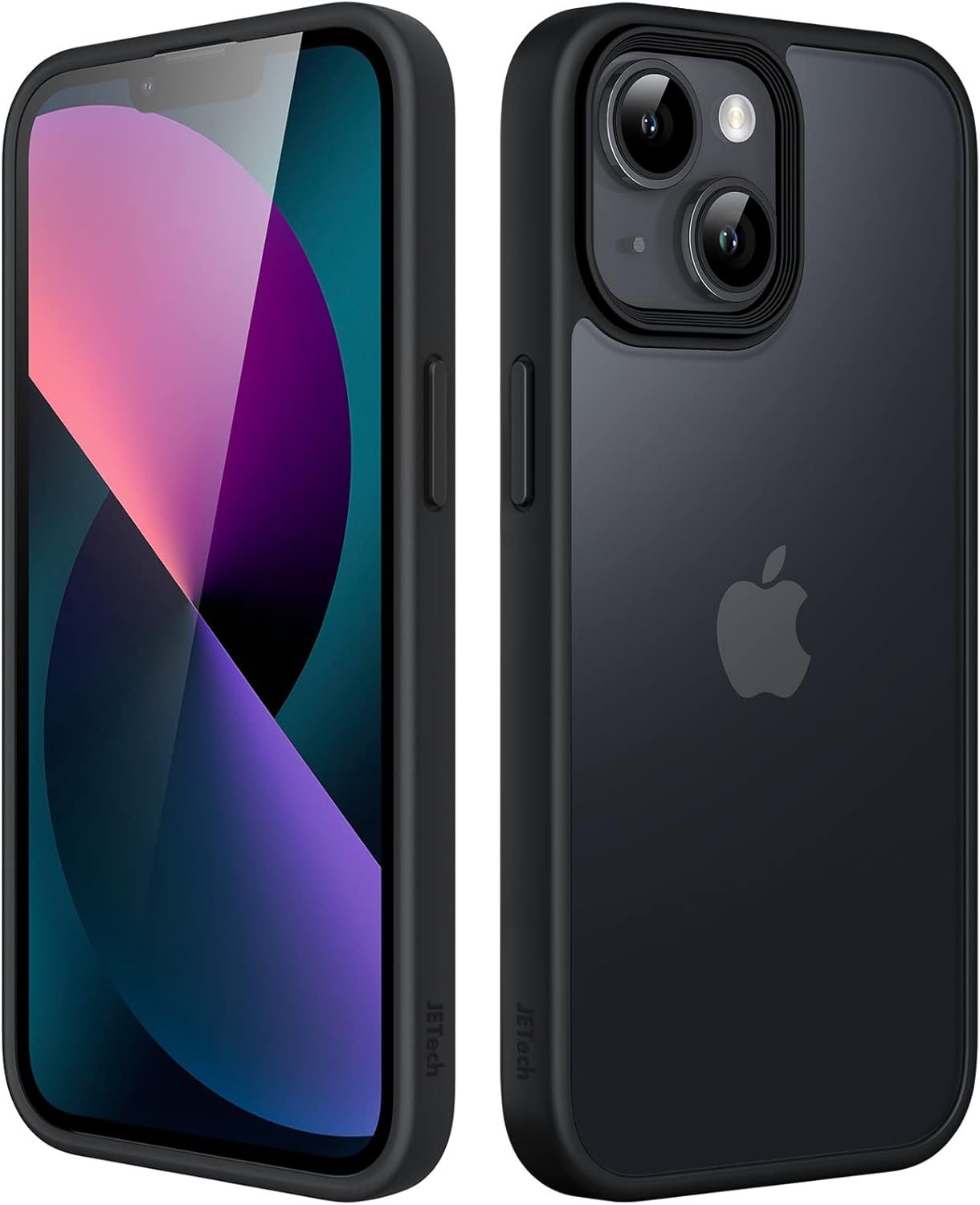 Imagem de Capa Fosca JETech para iPhone 13 de 6,1 Polegadas - Proteção Militar e Antimanchas (Preto) - fragrância árabe