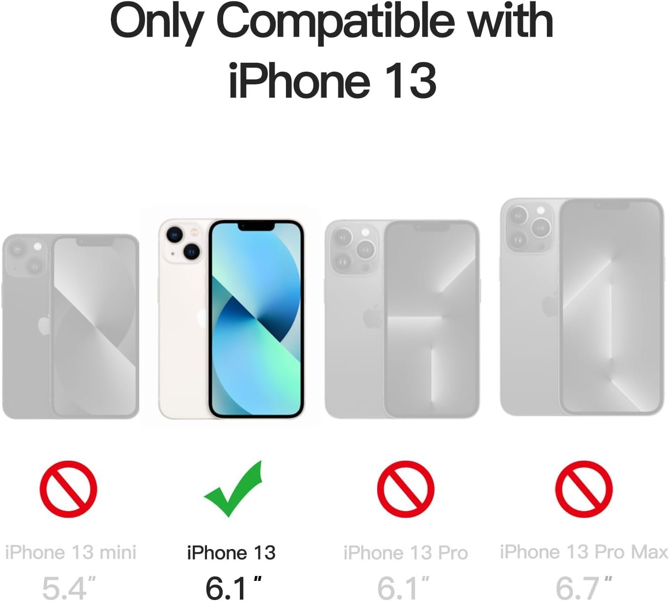 Imagem de Capa Fosca JETech para iPhone 13 de 6,1 Polegadas - Proteção Militar e Antimanchas - fragrância árabe