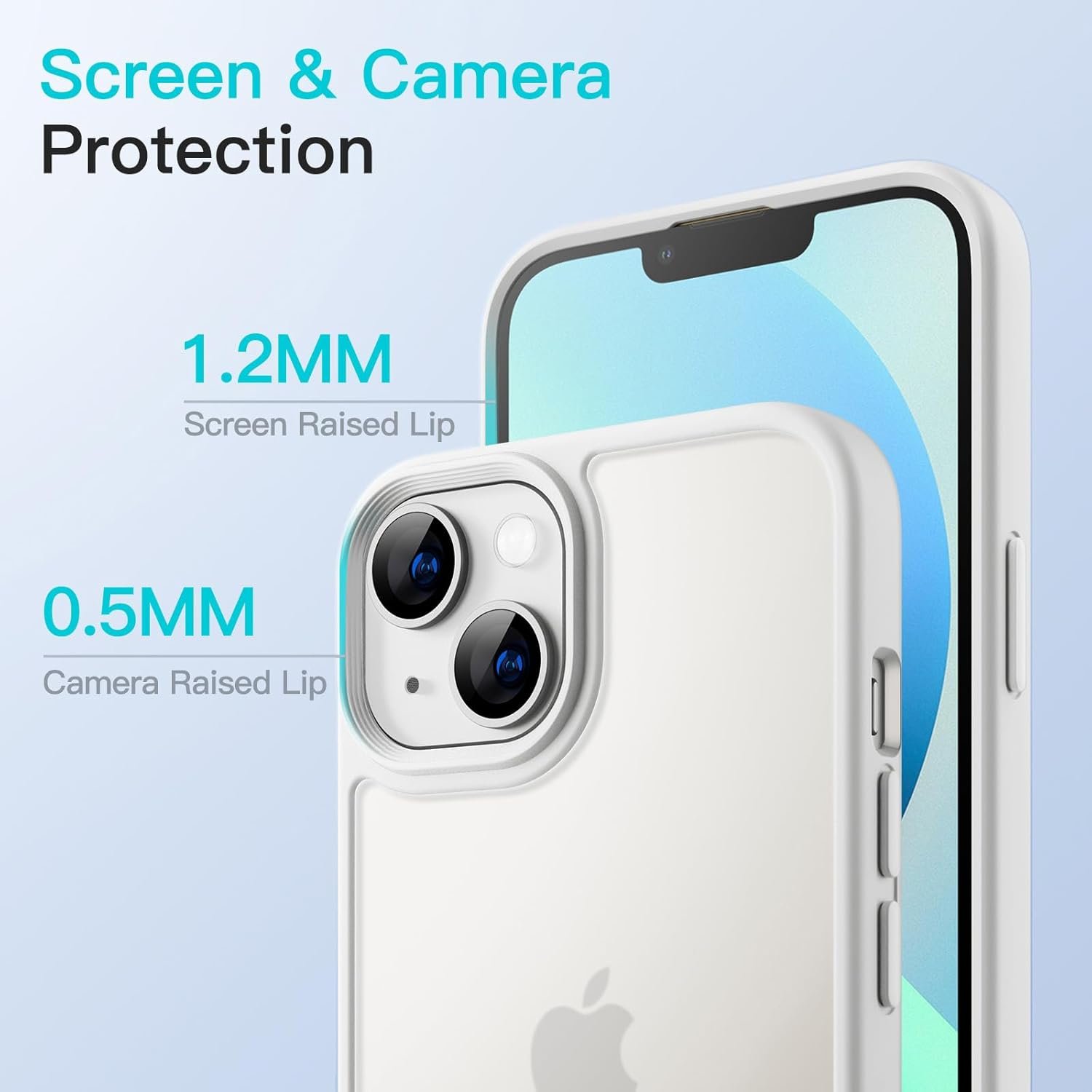 Imagem de Capa Fosca JETech para iPhone 13 de 6,1 Polegadas - Proteção Militar e Antimanchas - fragrância árabe