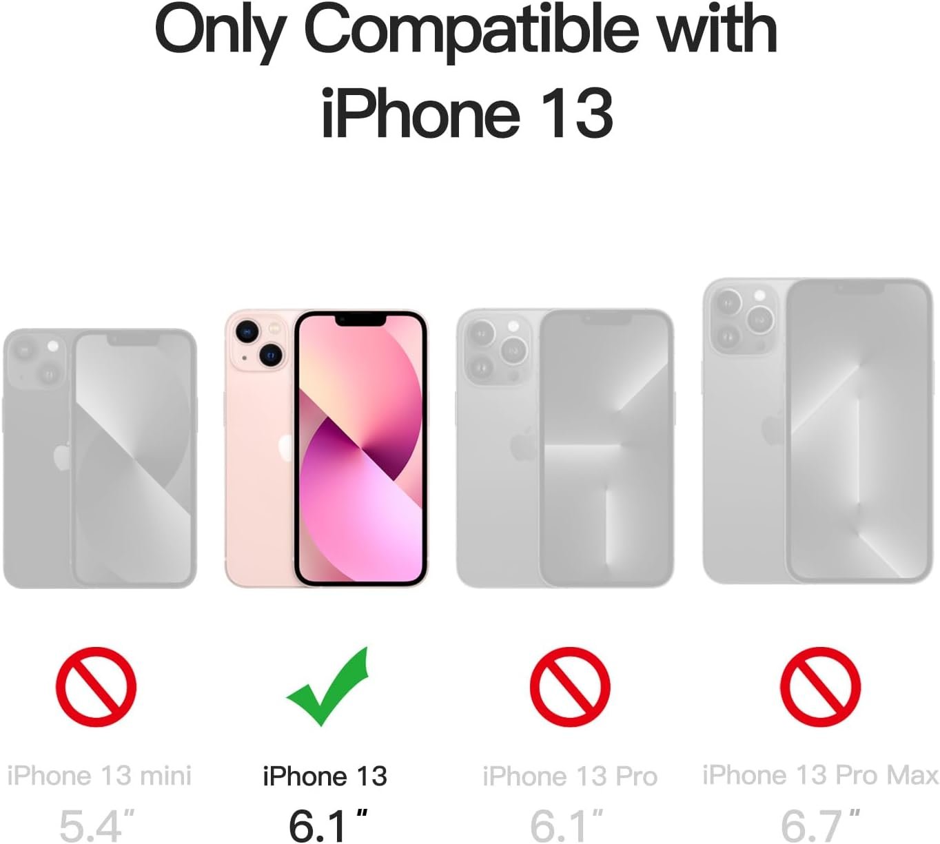 Imagem de Capa Fosca JETech para iPhone 13 de 6,1 Polegadas - Proteção Militar e Antimanchas (Rosa) - fragrância árabe