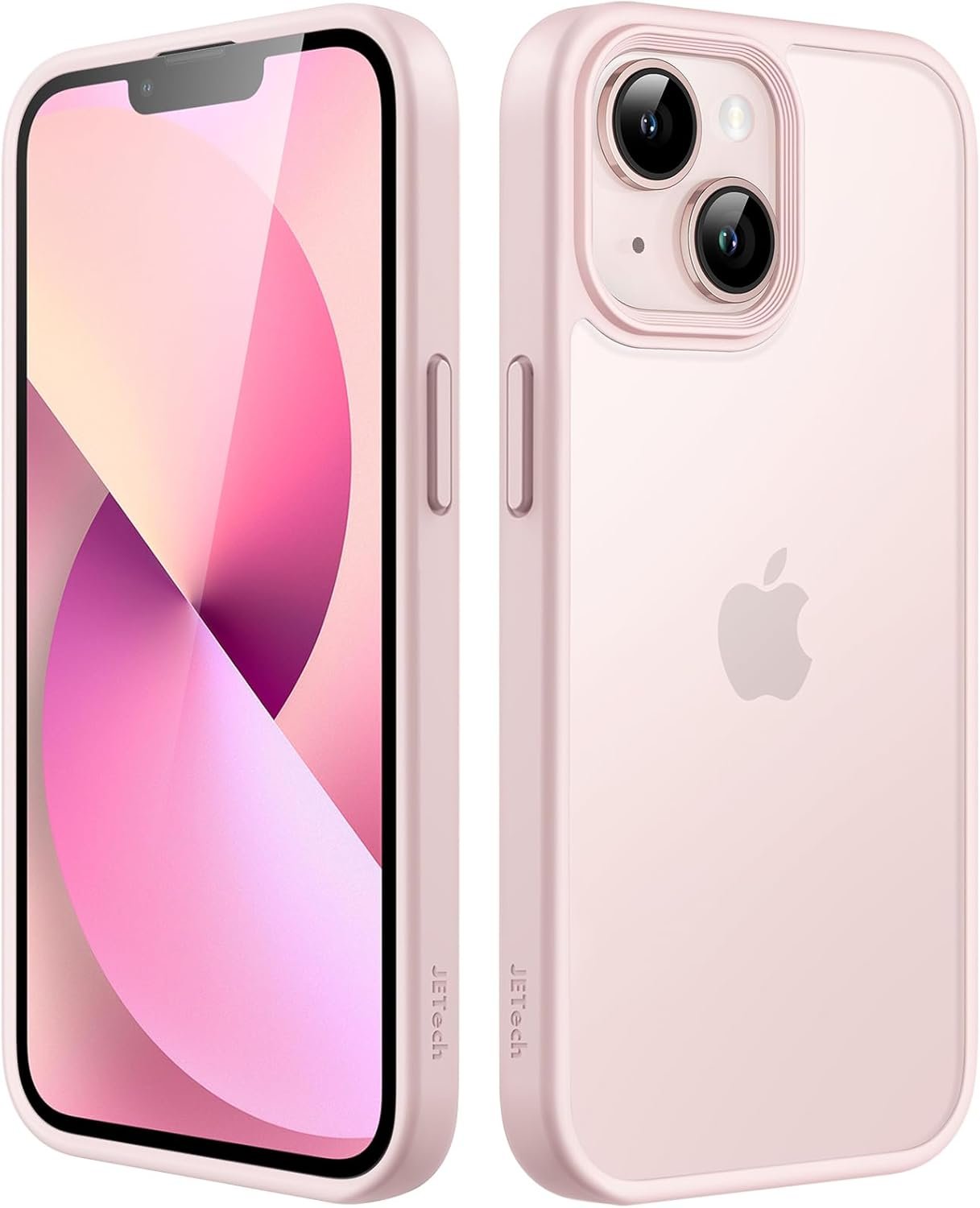 Imagem de Capa Fosca JETech para iPhone 13 de 6,1 Polegadas - Proteção Militar e Antimanchas (Rosa) - fragrância árabe