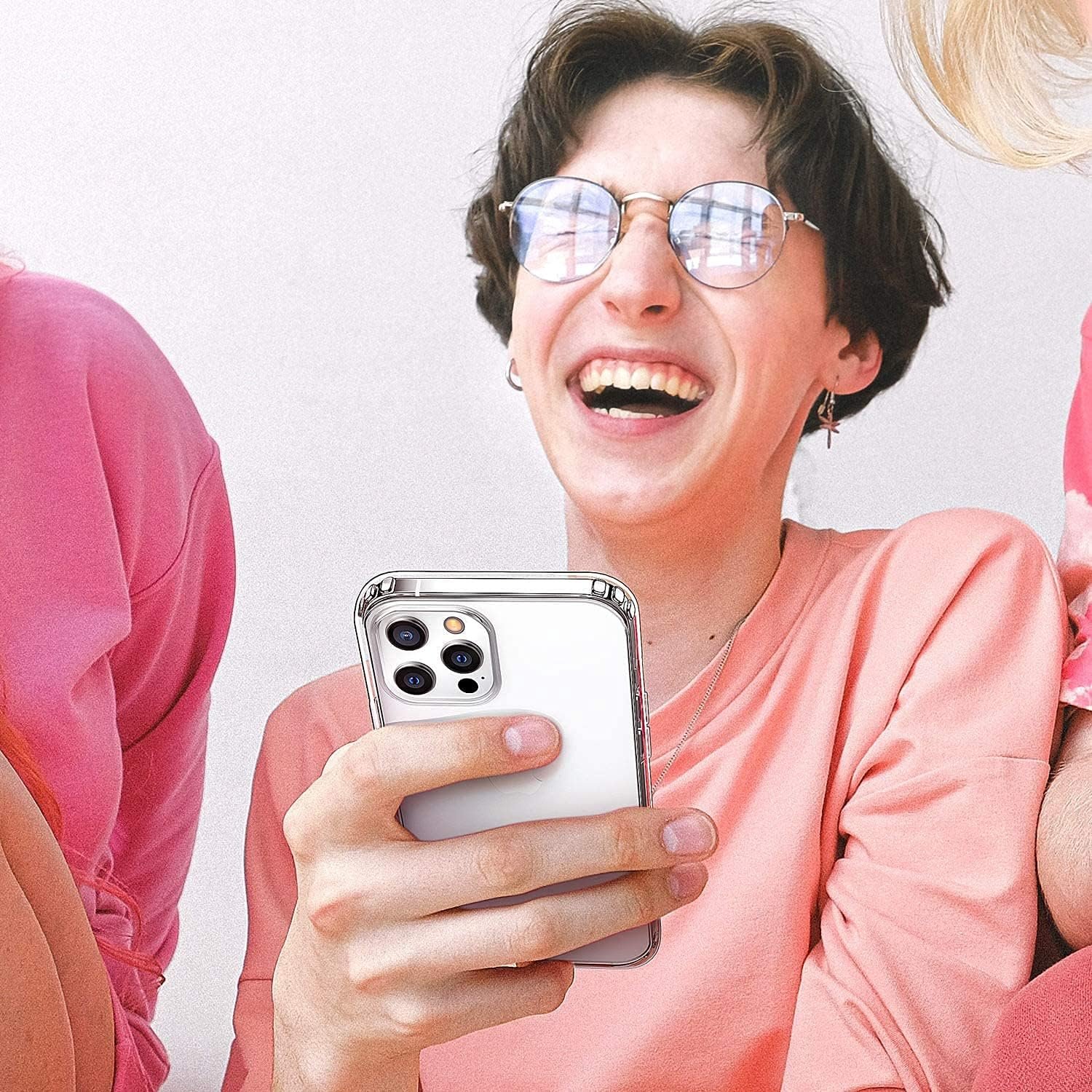 Imagem de Capa Transparente Anti Impacto para iPhone 14 Pro - Tela de 6,1" - Não Amarela - fragrância árabe