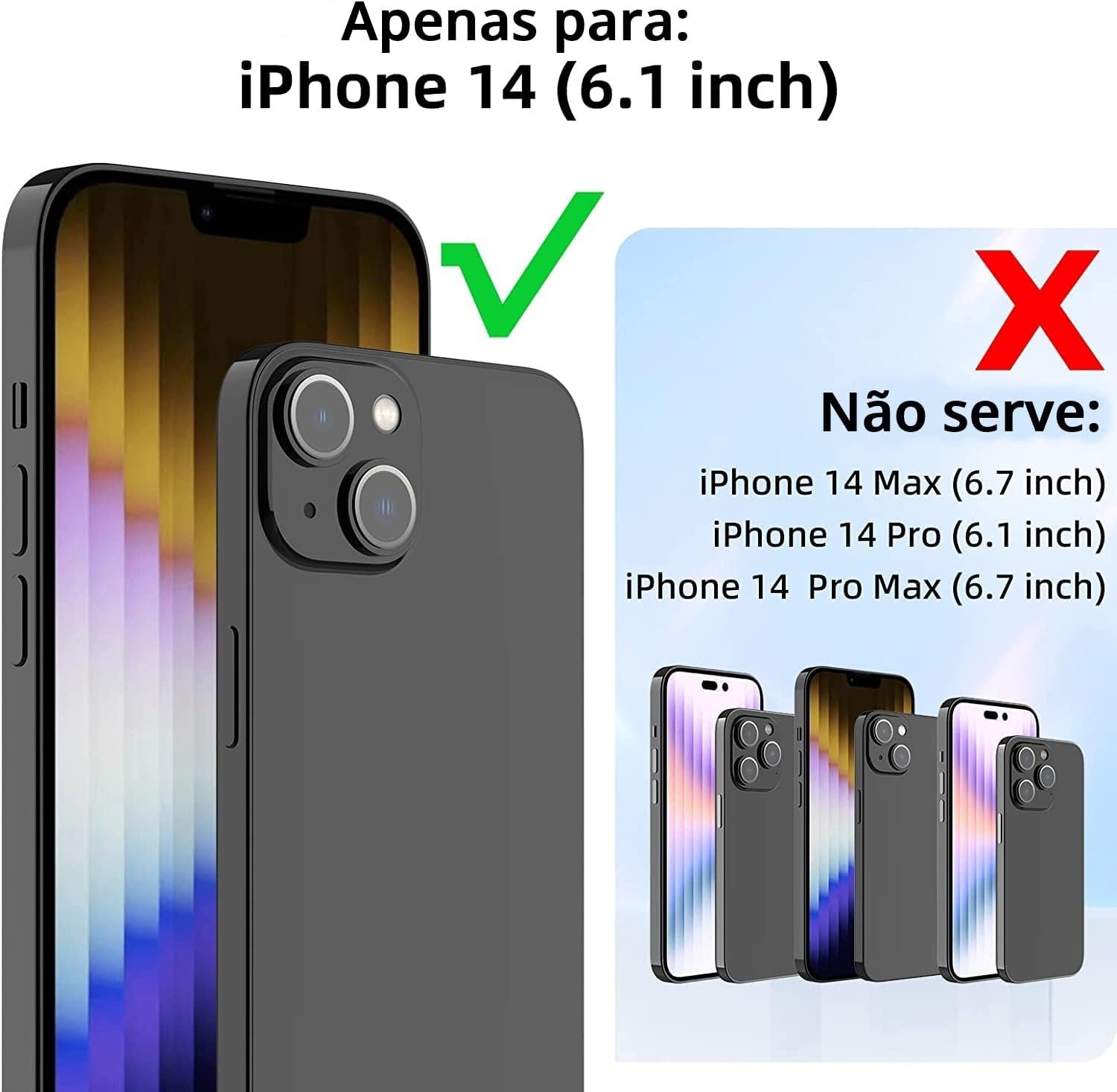 Imagem de Capa Transparente Antichoque para iPhone 14 - Tela de 6,1" - fragrância árabe