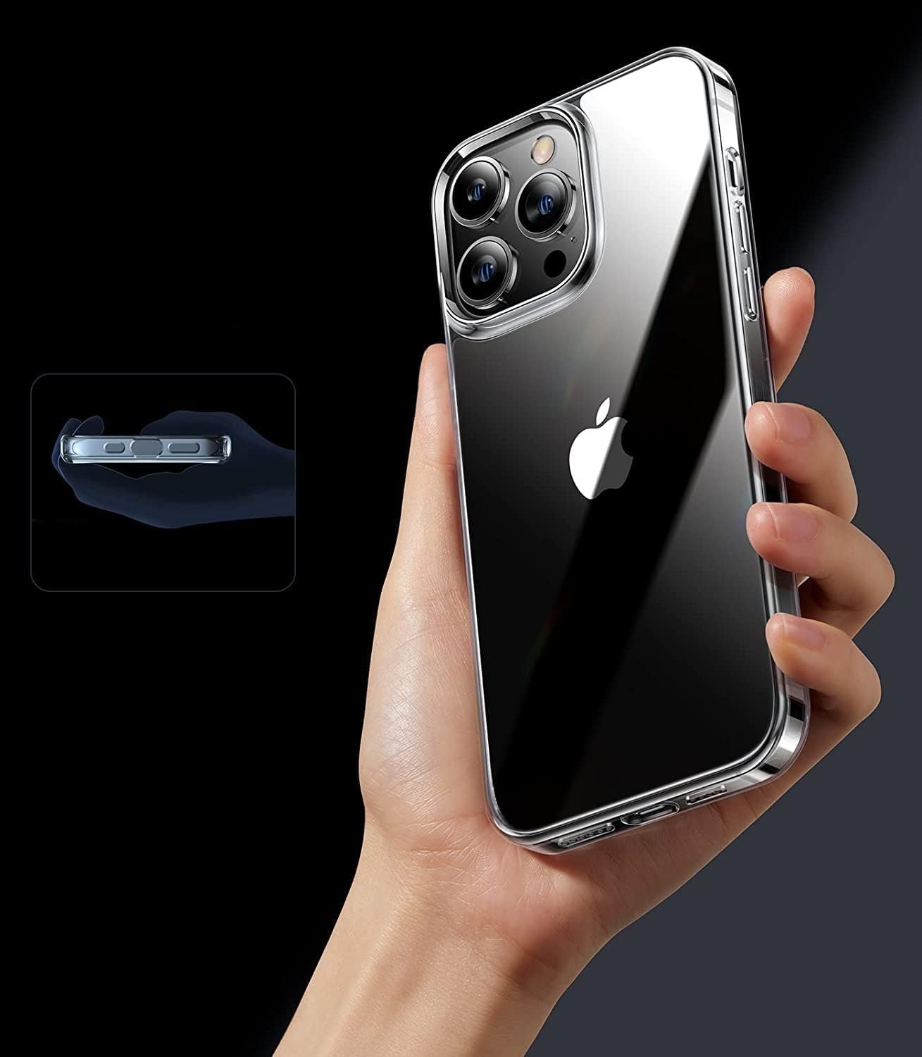 Imagem de Capa Transparente Antichoque para iPhone 14 Pro Max - Tela de 6,7" - Não Amarela - fragrância árabe