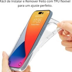 Imagem de Capinha Ultra Fina Transparente para iPhone 15, 15 Plus, 15 Pro e 15 Pro Max - fragrância árabe