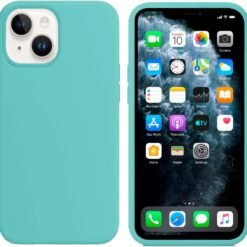 Imagem de Capinha Colorida Premium Compatível com iPhone 14 - Azul Claro - fragrância árabe