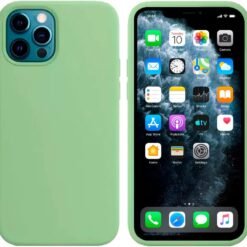 Imagem de Capinha Colorida Premium para iPhone 14 PRO MAX - Verde Claro - fragrância árabe