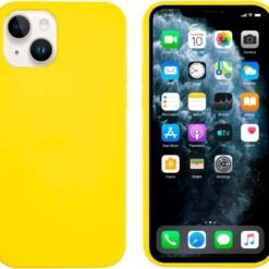 Imagem de Capinha Colorida Premium para iPhone 14 - Amarelo - fragrância árabe
