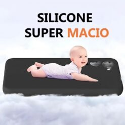 Imagem de Capinha de Silicone Aveludada para Apple iPhone 16 PRO com Proteção de Câmera [NOBRE STORE] (Rosa Pink) - fragrância árabe