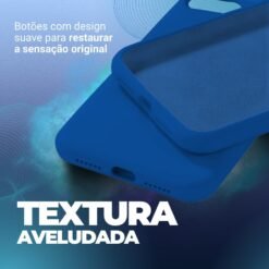 Imagem de Capinha Premium para iPhone 15 - Azul Royal - fragrância árabe
