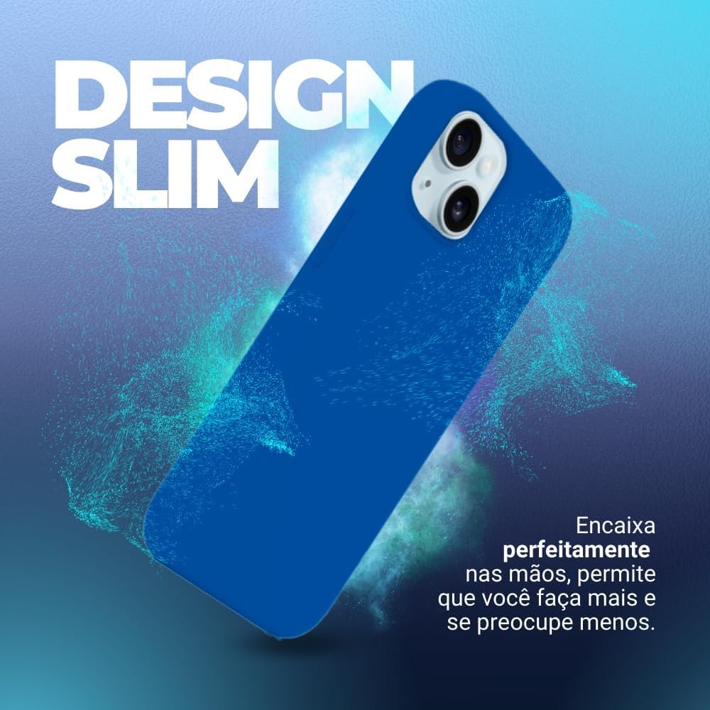 Imagem de Capinha Premium para iPhone 15 - Azul Royal - fragrância árabe
