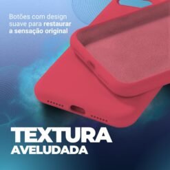 Imagem de Capinha Premium Flexível para iPhone 15 - Rosa Claro - fragrância árabe