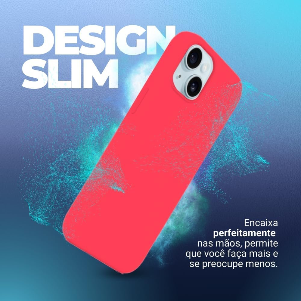 Imagem de Capinha Premium Flexível para iPhone 15 - Rosa Claro - fragrância árabe