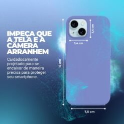 Imagem de Capinha Premium para Iphone 15 - Lilás - fragrância árabe