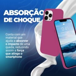 Imagem de Capinha Premium para iPhone 15 Pro Max - Rosa Escuro - fragrância árabe