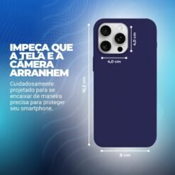 Imagem de Capinha Premium Flexível para iPhone 15 Pro Max - Roxo - fragrância árabe