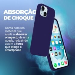 Imagem de Capinha Premium Roxa para iPhone 15 - Flexível e Antichoque - fragrância árabe