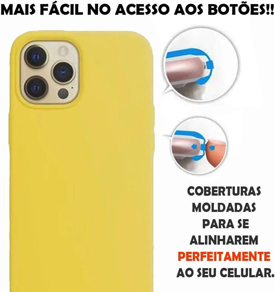 Imagem de Capinha Slim Colorida para iPhone 13 Pro - Amarelo Creme - fragrância árabe