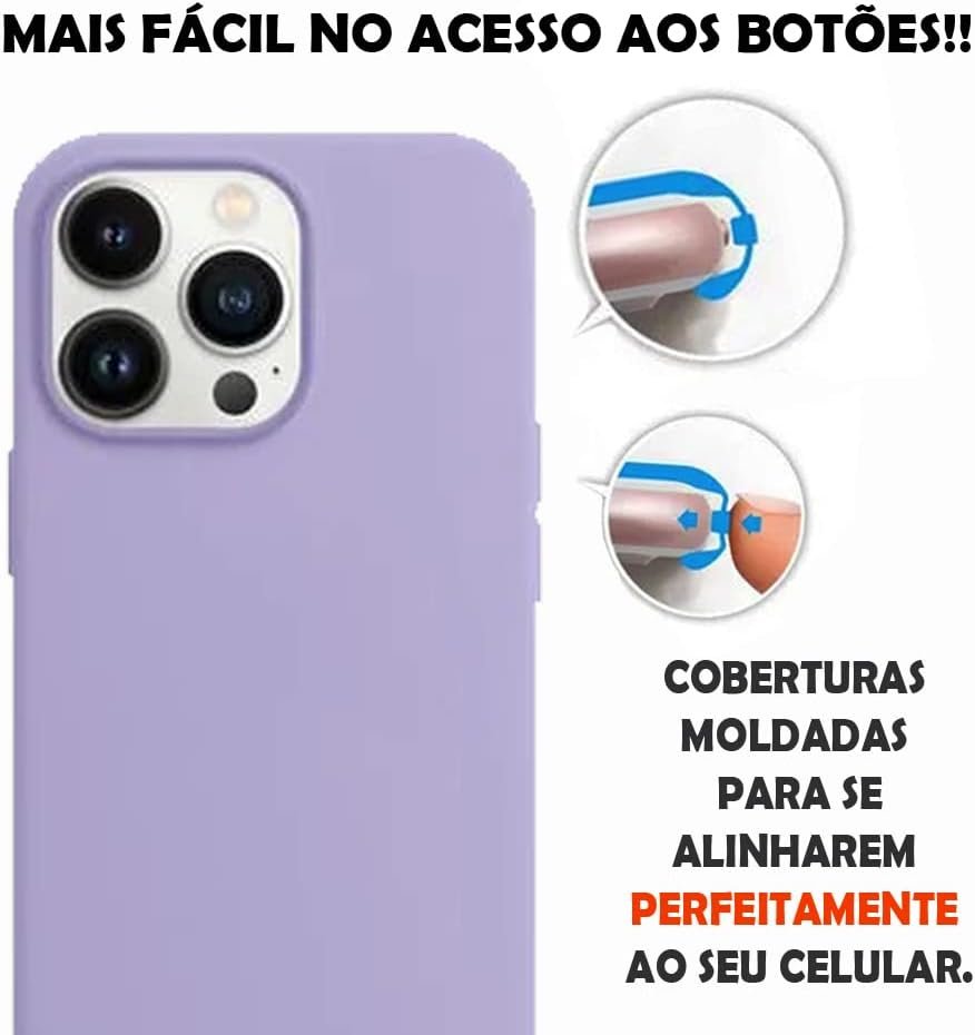 Imagem de Capinha Slim Colorida para iPhone 13 Pro - ONYK (Lilás) - fragrância árabe