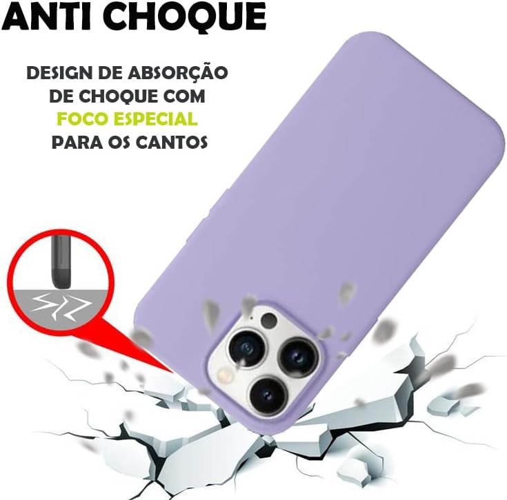 Imagem de Capinha Slim Colorida para iPhone 13 Pro - ONYK (Lilás) - fragrância árabe