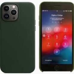 Imagem de Capinha Slim Colorida Premium para iPhone 13 Pro - Verde Escuro - fragrância árabe