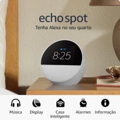 Imagem de Echo Spot com Alexa (Última Geração) | Despertador Inteligente Branco com Som Vibrante - fragrância árabe