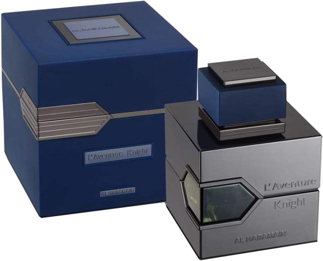 Imagem de L'Aventura Knight da Al Haramain para Homens - 100 ml EDP Spray - fragrância árabe
