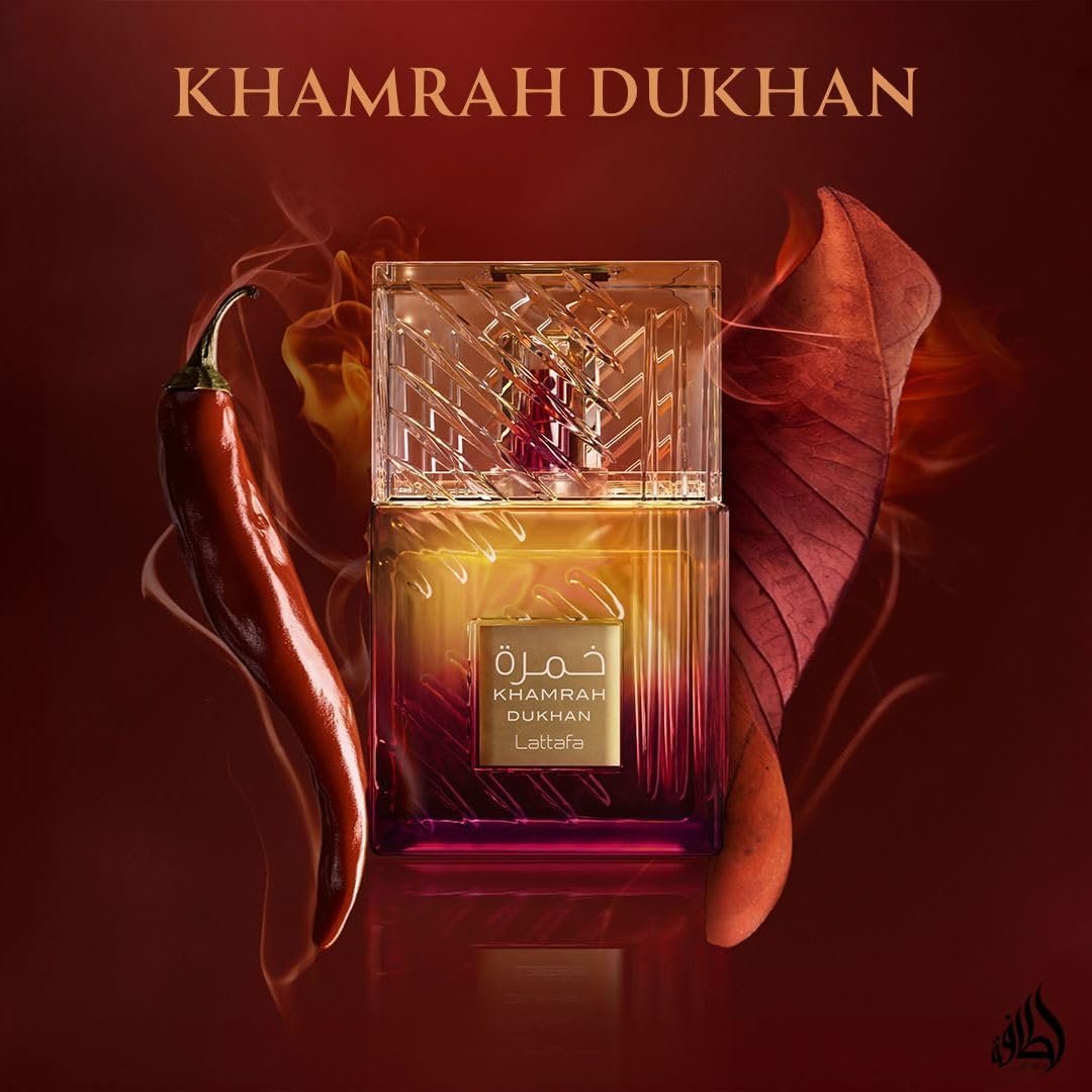 Imagem de Lattafa Khamrah Dukhan EDP 100 ml - fragrância árabe