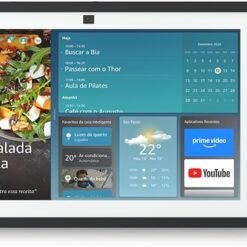 Imagem de Novo Echo Show 15 | Tela inteligente Full HD de 15,6” com Alexa e controle remoto por voz - fragrância árabe