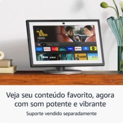 Imagem de Novo Echo Show 15 | Tela inteligente Full HD de 15,6” com Alexa e controle remoto por voz - fragrância árabe
