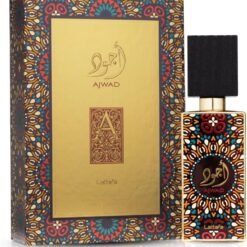 Imagem de Perfume Ajwad Lattafa Eau de Parfum Spray Natural 60 ml - fragrância árabe