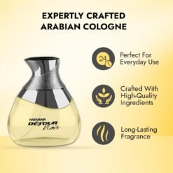 Imagem de Perfume Al Haramain Detour Noir Unissex - 100 ml - fragrância árabe