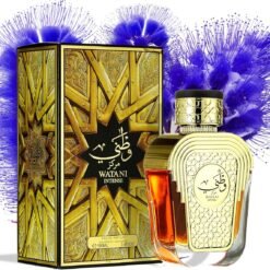 Imagem de Perfume Al Wataniah Watani Intense Gold EDP - 100mL - fragrância árabe
