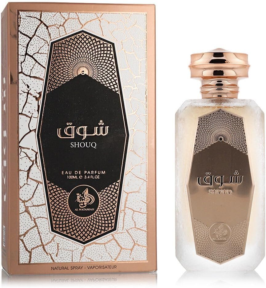 Imagem de Perfume Feminino Al Wataniah Shouq 100ML - fragrância árabe