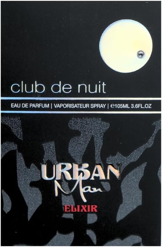 Imagem de Perfume Importado Eau de Parfum Club De Nuit Urban Elixir da ARMAF - fragrância árabe