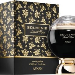 Imagem de Perfume Souvenir Desert Rose da Afnan - Eau de Parfum Spray 100ml - fragrância árabe