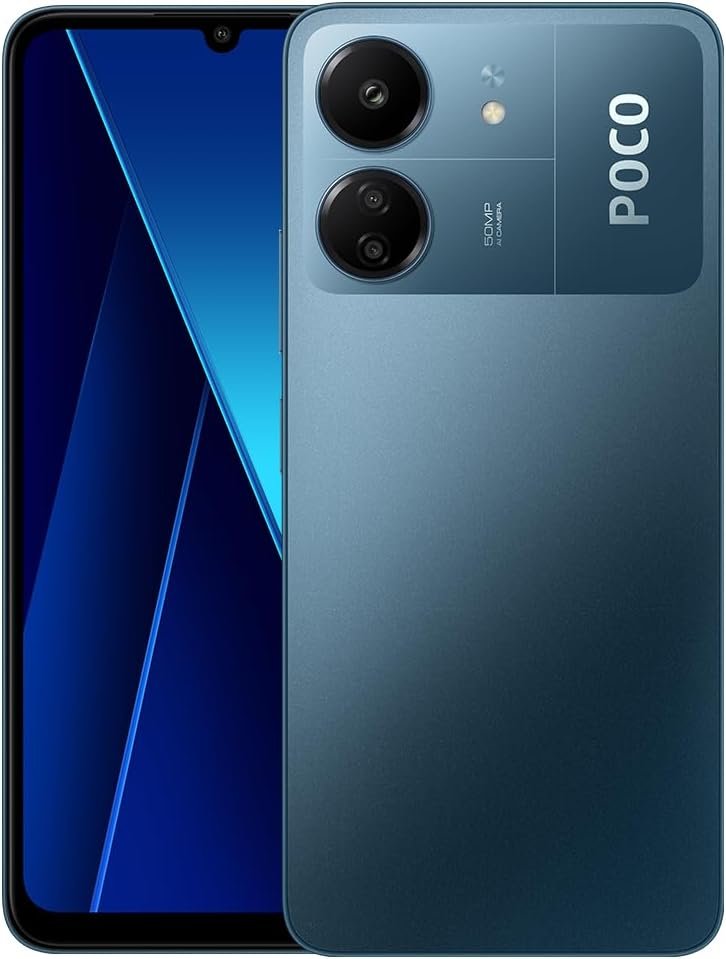 Imagem de POCO C65 - Smartphone Azul com 6GB de RAM e 128GB de Armazenamento - fragrância árabe