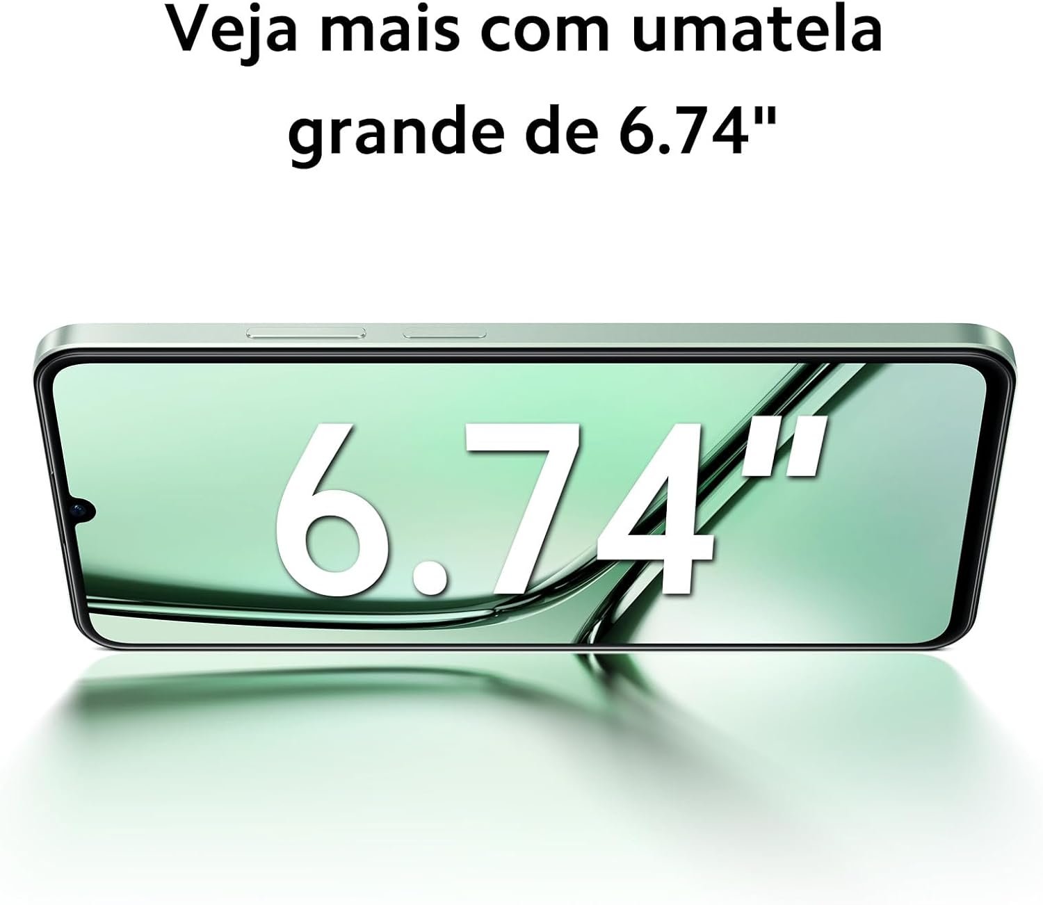 Imagem de Realme Note 60X - 64GB - 3GB RAM - Câmera de 8MP - Bateria de 5000mAh - Verde Wilderness - fragrância árabe
