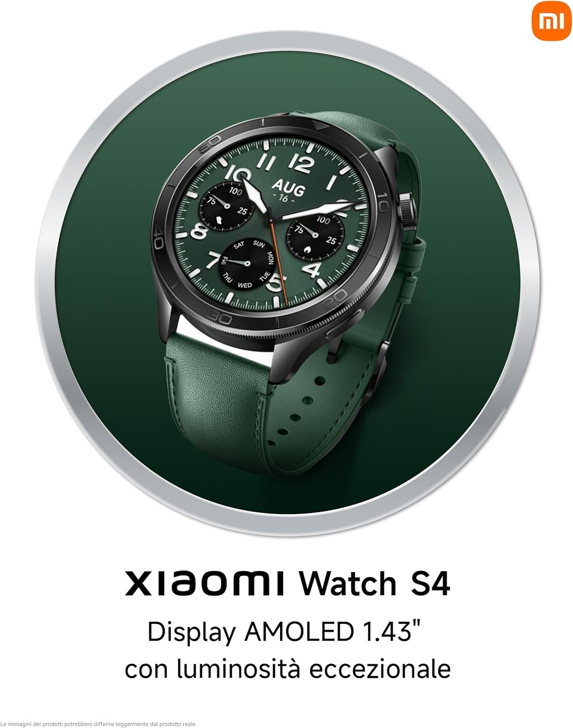 Imagem de Relógio Inteligente Xiaomi S4 Prata - fragrância árabe