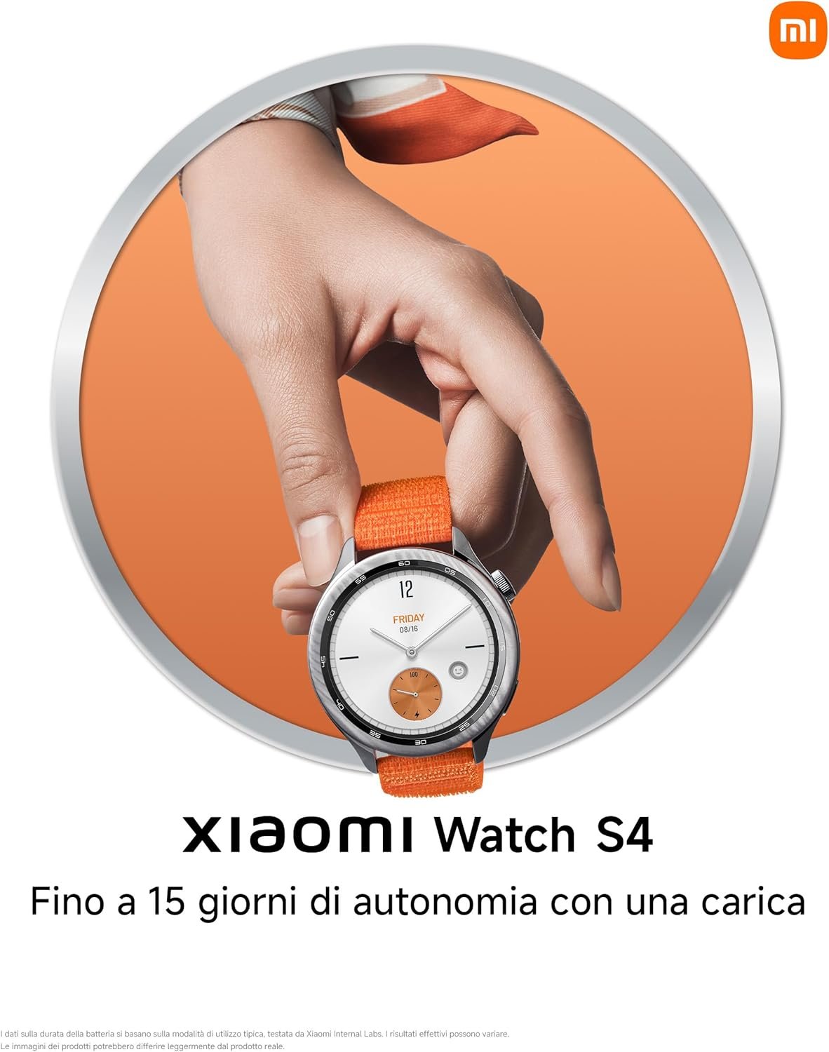 Imagem de Relógio Inteligente Xiaomi S4 Prata - fragrância árabe