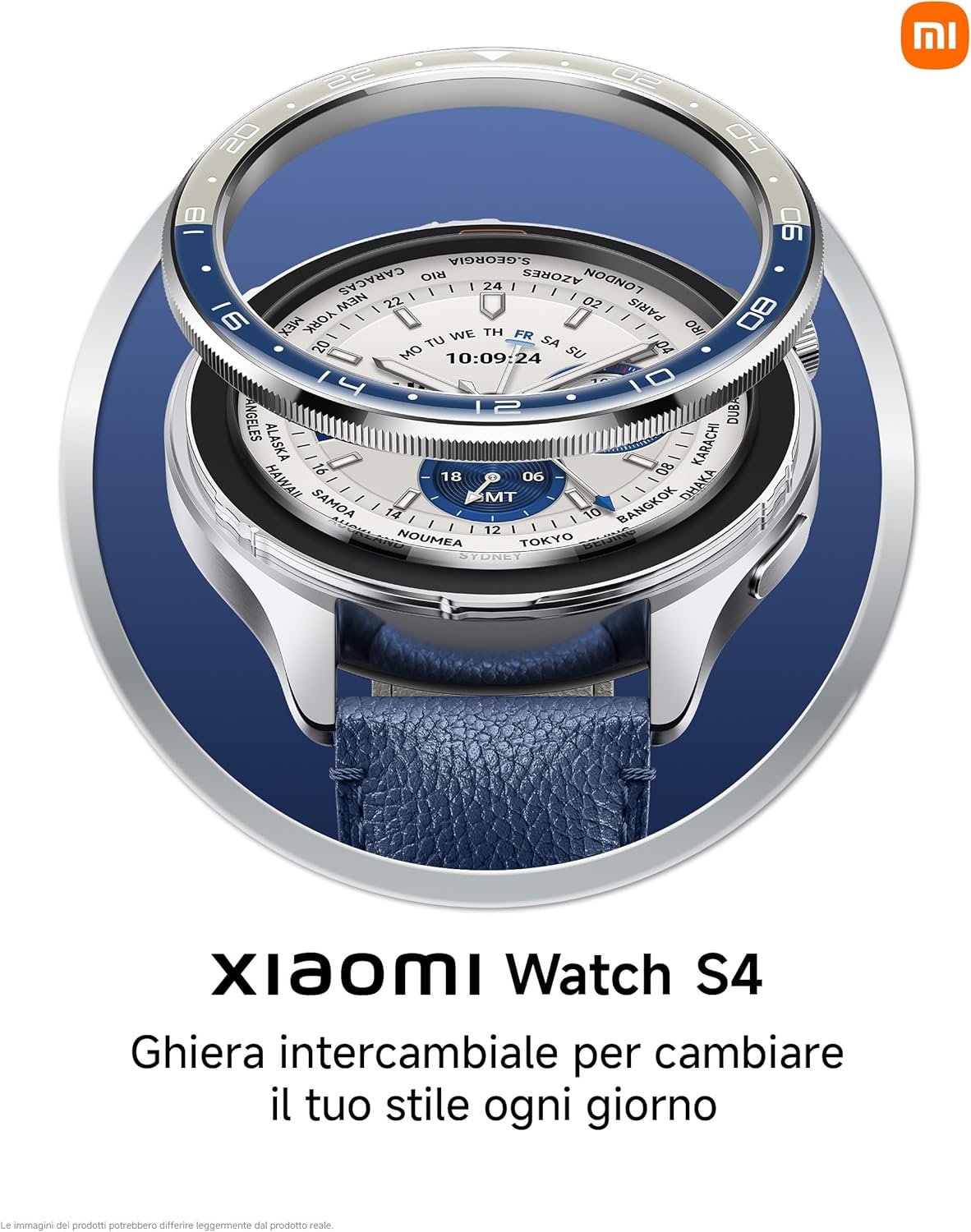 Imagem de Relógio Inteligente Xiaomi S4 Prata - fragrância árabe