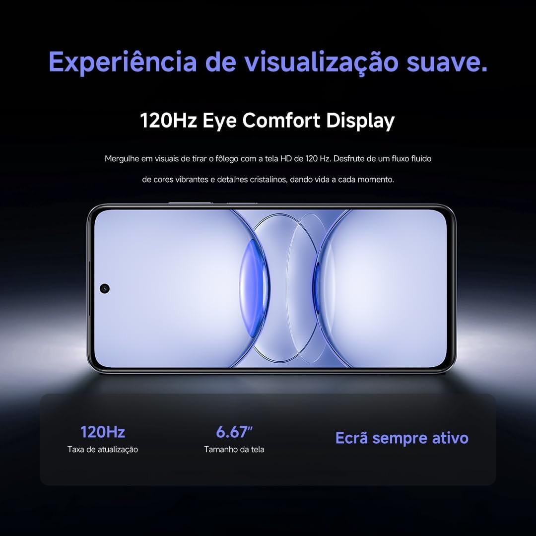 Imagem de Smartphone Realme C75x 256GB com 8GB de RAM - Cor Azul - fragrância árabe
