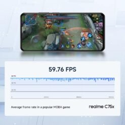 Imagem de Smartphone Realme C75x 256GB com 8GB de RAM - Cor Azul - fragrância árabe