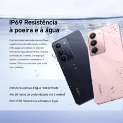 Imagem de Smartphone Realme C75x 256GB com 8GB de RAM - Cor Azul - fragrância árabe