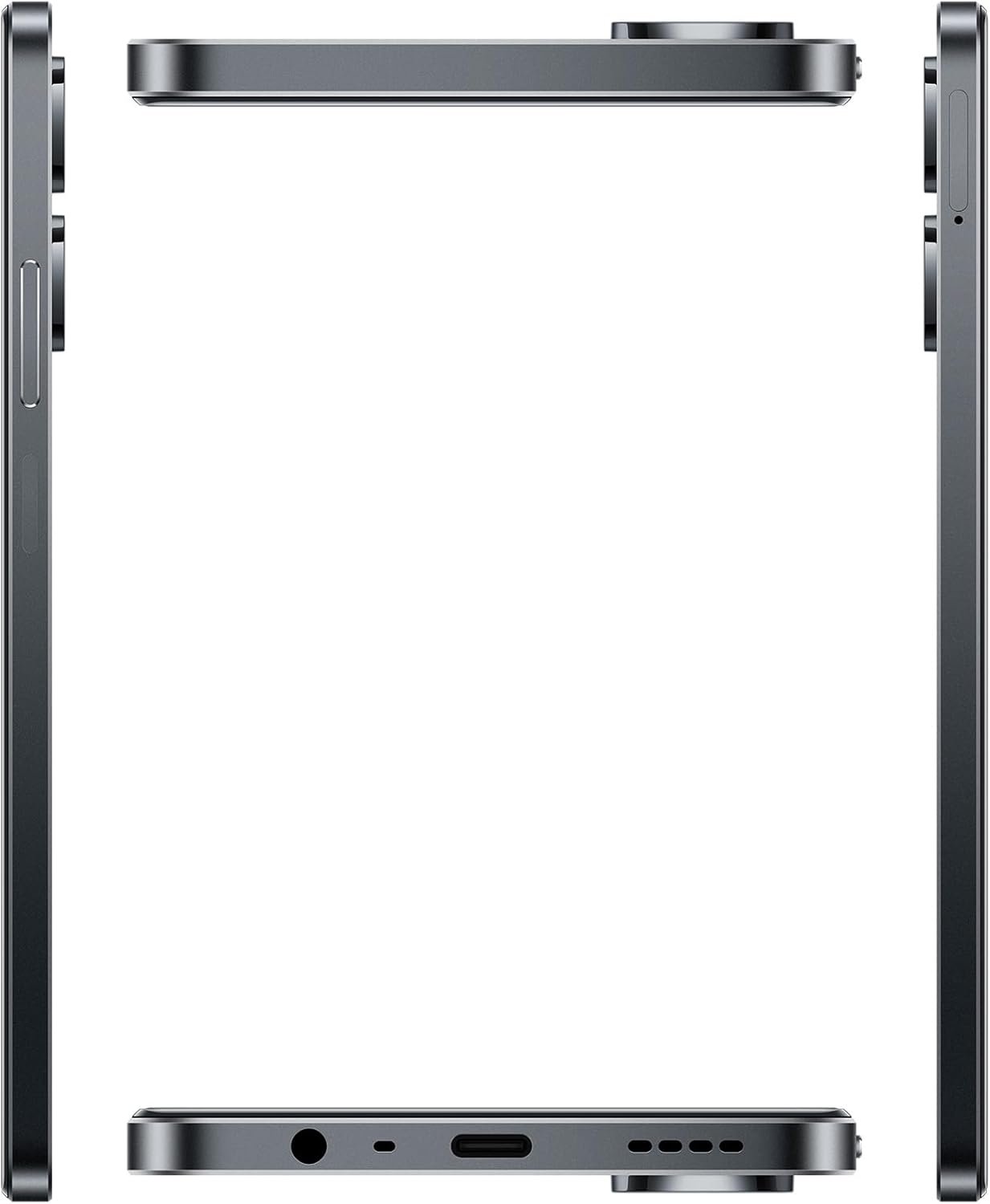 Imagem de Smartphone Realme Note 60x - 3 GB de RAM, 64 GB de Armazenamento, Bateria de 5000mAh e Tela de 6,74" 90Hz - Preto - fragrância árabe