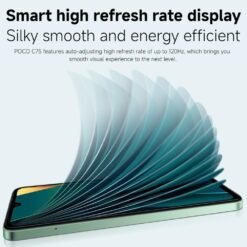 Imagem de Smartphone Xiaomi POCO C75 4G - 8GB de RAM e 256GB de Armazenamento - Preto - fragrância árabe