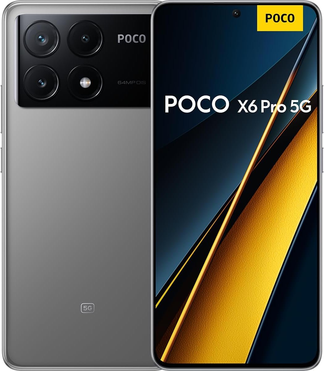 Imagem de Smartphone Xiaomi POCO X6 Pro 5G - 12GB + 512GB - Cinza - fragrância árabe