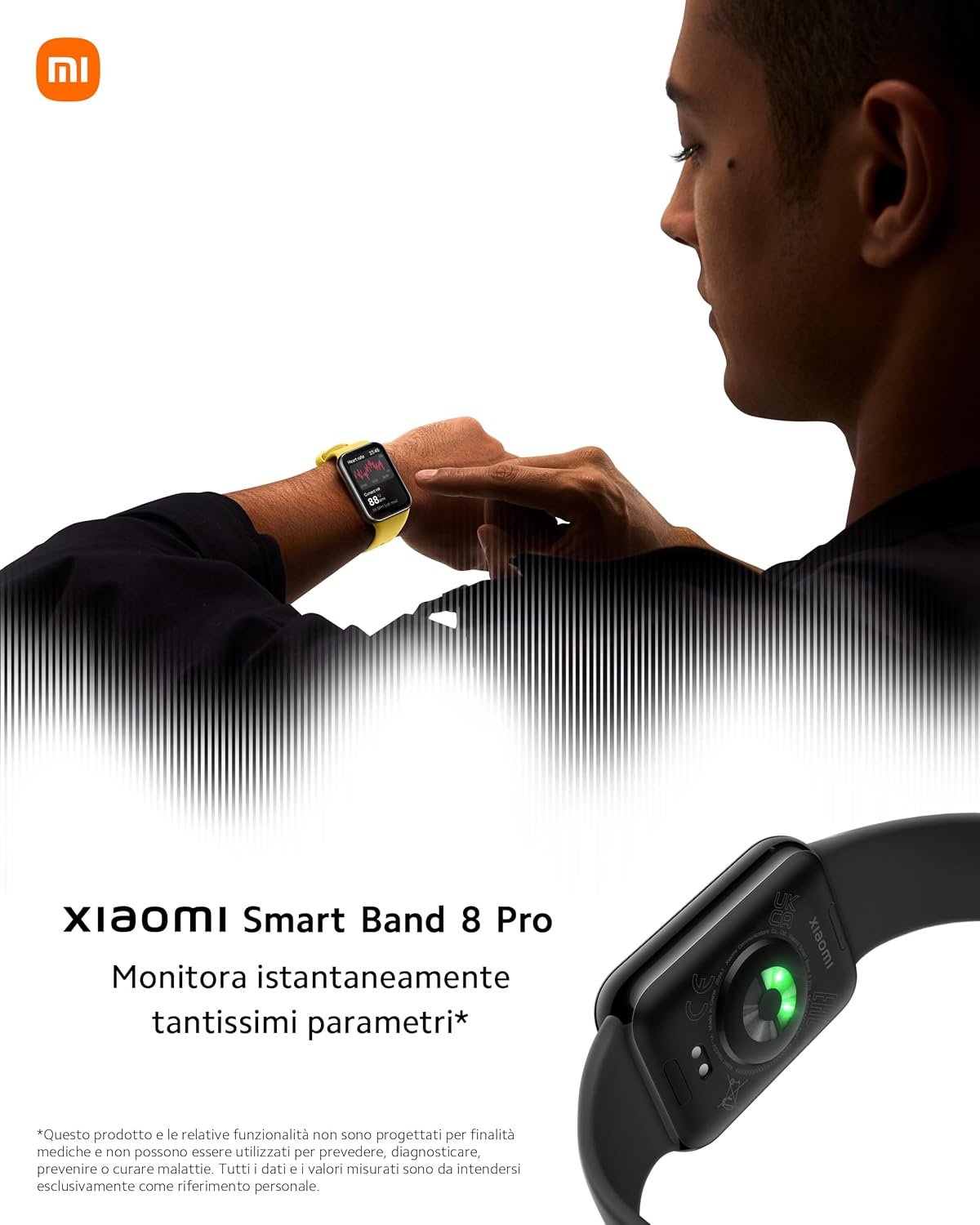 Imagem de Xiaomi Mi Smart Band 8 Pro - Versão Global (Preto) - fragrância árabe