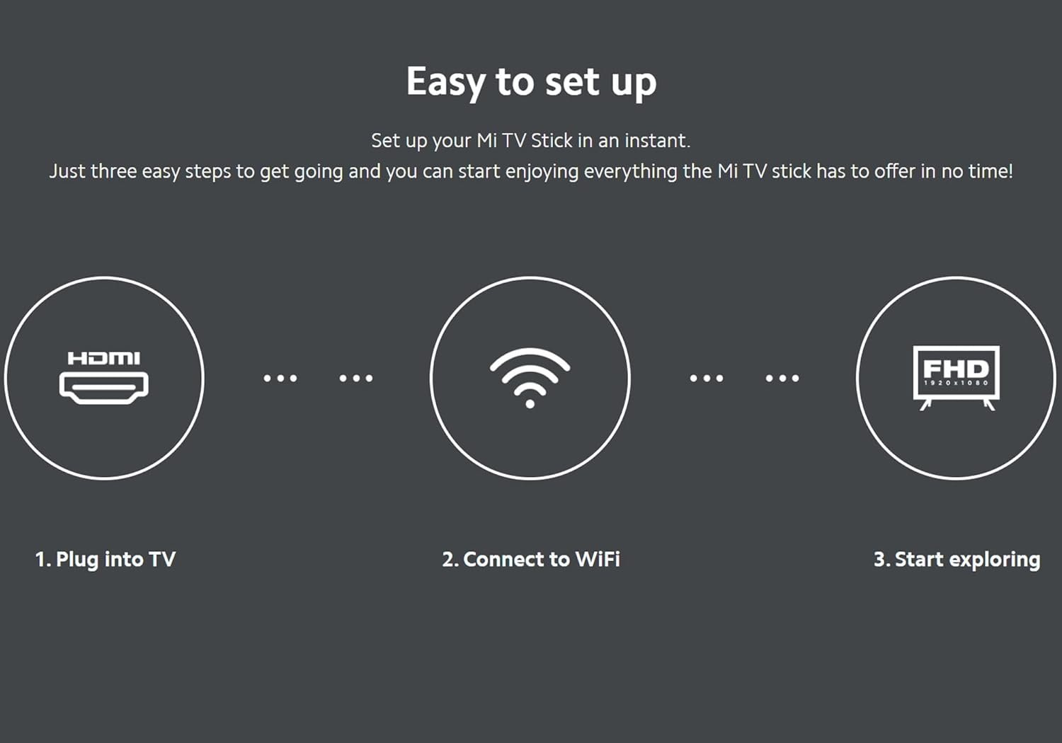 Imagem de Mi TV Stick da Xiaomi - fragrância árabe